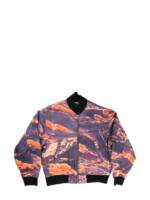 Stüssy Tigris bomber jacket - Violett