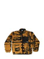 Stüssy reversible fleece jacket - Gelb