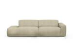 TRENDMANUFAKTUR Big-Sofa Braga, mit hochwertigem Kaltschaum, Megasofa, in Cord erhältlich, modernes Big-Sofa, Couch mit hohem Sitzkomfort, 277/72/107 cm (B/H/T)