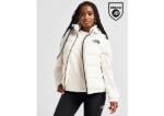 The North Face Logo Hooded Padded Weste Damen - Damen, White