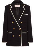 Valentino Garavani Doppelreihiger Blazer - Schwarz