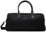 Versace Black Nylon Barocco Duffle Bag