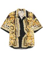 Versace Hemd mit Barocco-Print - Schwarz