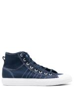 adidas High-Top-Sneakers mit Schnürung - Blau