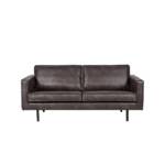 2 Sitzer Sofa in Schwarz modern