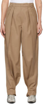 ADER error Beige Ani Trousers