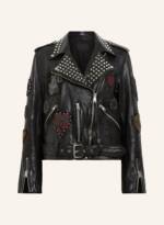 ALLSAINTS Lederjacke BIKER mit Nieten