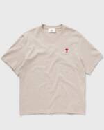 AMI Paris AMI DE COEUR TEE men Shortsleeves beige in Größe:S