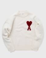 AMI Paris RED AMI DE COEUR SWEATER men Pullovers white in Größe:L