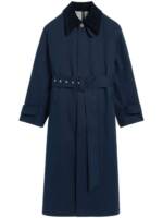 AMI Paris Trenchcoat mit Gürtel - Blau