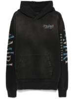 AMIRI Hoodie mit Logo-Print - Schwarz