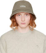 Acne Studios Khaki Twill Bucket Hat