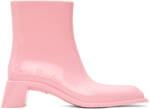 Acne Studios Pink Rubber Boots