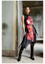 Alba Moda Midikleid Kleid mit platziertem Blumenprint