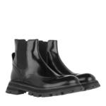 Alexander McQueen Boots & Stiefeletten - Chunky Ankle Boots Leather - Gr. 37 (EU) - in Schwarz - für Damen