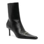 Alexander Wang Boots & Stiefeletten - Viola 77Mm Leather Boots - Gr. 38 (EU) - in Schwarz - für Damen