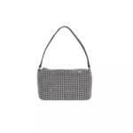 Alexander Wang Crossbody Bags - Heiress Medium Bag - Mesh - Grey - Gr. unisize - in Grau - für Damen