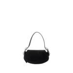 Alexander Wang Crossbody Bags - Small Flap Bag - Leather - Black - Gr. unisize - in Schwarz - für Damen