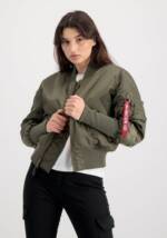 Alpha Industries Bomberjacke Alpha Industries Women - Bomber Jackets MA-1 Cyber Wmn