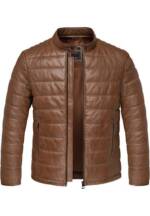 Amaci&Sons Lederjacke ELOY Lederjacke Herren Bomber Puffer Lederjacke