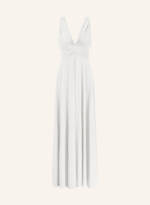 Apart Langes Chiffon Kleid weiss