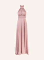 Apart Langes Satin Kleid rosa