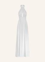 Apart Langes Satin Kleid weiss