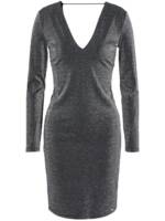 Armani Exchange Rückenfreies Kleid - Silber