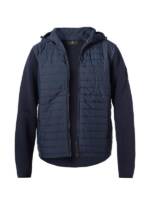 BELSTAFF Herren Jacke blau Mikrofaser unifarben