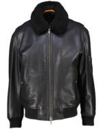 BOSS Lederjacke Herren Lederjacke JOBARK