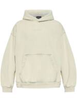 Balenciaga Hoodie mit Logo-Print - Nude