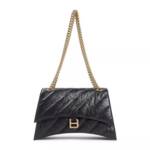 Balenciaga Shopper - Crush Chain M Bag - Gr. unisize - in Schwarz - für Damen