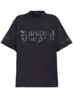 Balenciaga T-Shirt mit Print - Schwarz