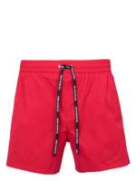 Balmain Badeshorts mit Kordelzug - Rot