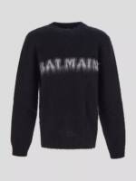 Balmain - Balmain - BH0KD000KF38 - EAB Balmain Maglie Noirbl - Größe S - black