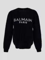 Balmain - Balmain - CH1KD000KC88 - EAB Balmain Maglie Noirbl - Größe L - black