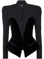 Balmain Blazer mit Taschen - Schwarz