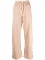 Balmain Hose mit seitlichen Knöpfen - Nude