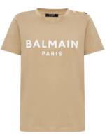 Balmain T-Shirt mit Print - Nude