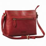 Benthill Umhängetasche Damen Echt Leder Handtasche Schultertasche Tasche Vintag Umhängetasche, Schultergurt / Umhängegurt Reißverschlussfach