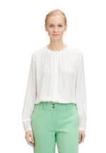 Betty&Co Langarmbluse Betty & Co Langarm-Bluse mit Raffung