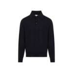 Bottega Veneta - Long Sleeves Polo - Größe L - blau