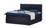 Boxi Boxspringbett 160 x 200 cm mit trendigem Keder Boxi Urban ¦ blau ¦ Maße (cm): B: 160 H: 125 Betten > Boxspringbetten > Boxspringbetten 160x200 - Höffner