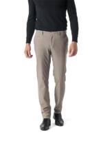 Brax Herren Chino beige Baumwolle gemustert