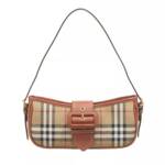 Burberry Crossbody Bags - Leather Shoulder Bag - Gr. unisize - in Braun - für Damen