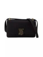 Burberry Shopper - Elongated Crossbody Bag - Leather - Bag - Gr. unisize - in Schwarz - für Damen