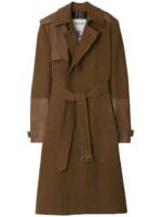 Burberry Trenchcoat mit Kontrasteinsätzen - Braun