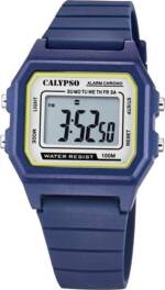 CALYPSO WATCHES Digitaluhr Calypso Herren Uhr Digital K5805/3, (Digitaluhr), Herrenuhr eckig, mittel (ca. 37mm), Kunststoffarmband, Sport-Style