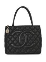 CHANEL Pre-Owned 2002 pre-owned Medallion Shopper - Schwarz