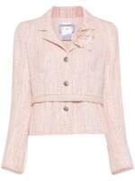 CHANEL Pre-Owned 2005 Blazer mit CC-Logo - Rosa